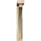 Ekena Millwork Thorton Block Rough Sawn Bracket w/ Offset Brace, Douglas Fir, 4"W x 22"D x 26"H BKT0402X22X26THR05RDF - alternate 3